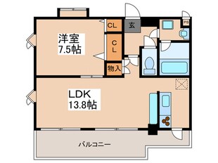 オ－クウッドⅡの物件間取画像